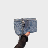 Ksenija | Cvjetna Denim Torbica