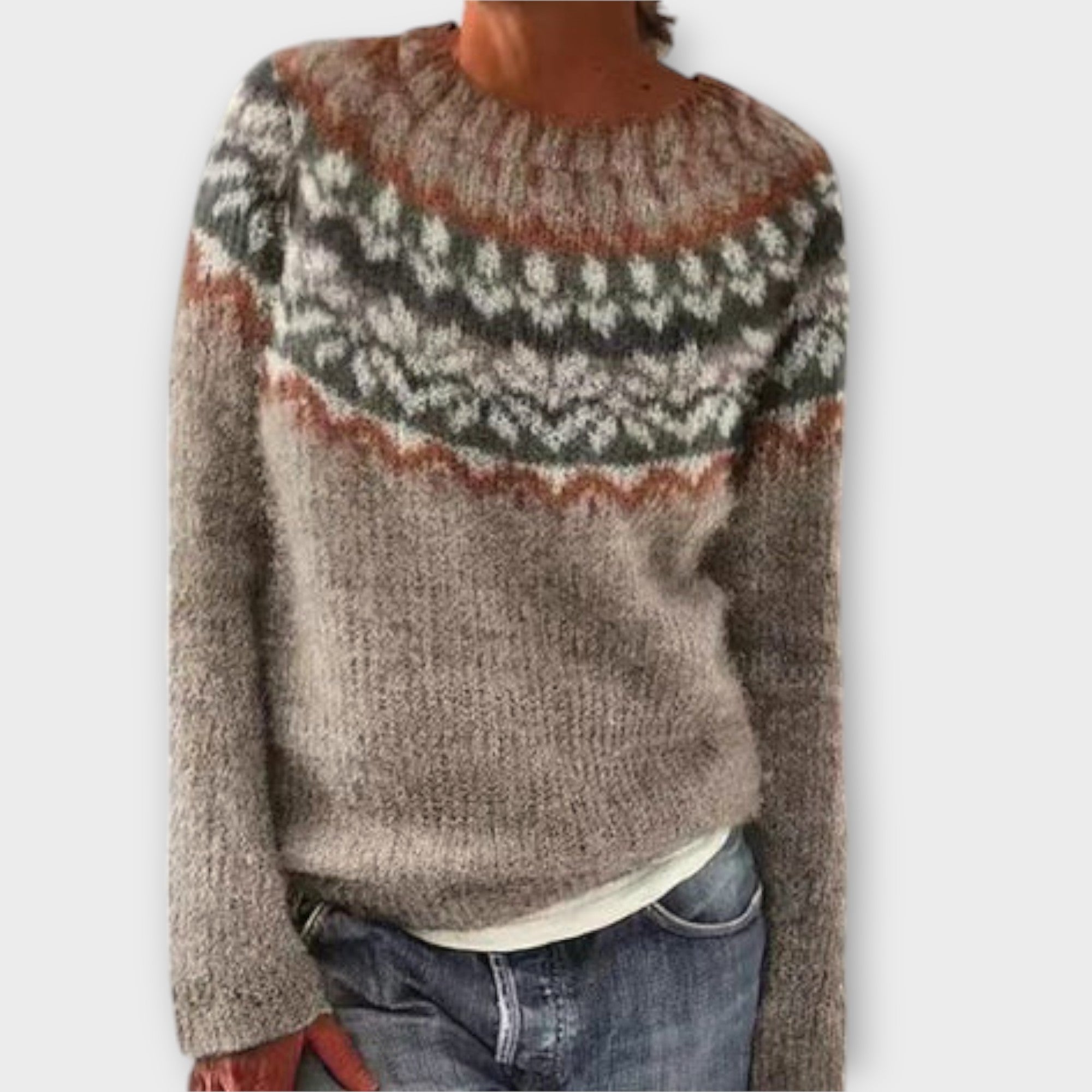 Suzu | Vintage Pletený Svetr pro Ženy