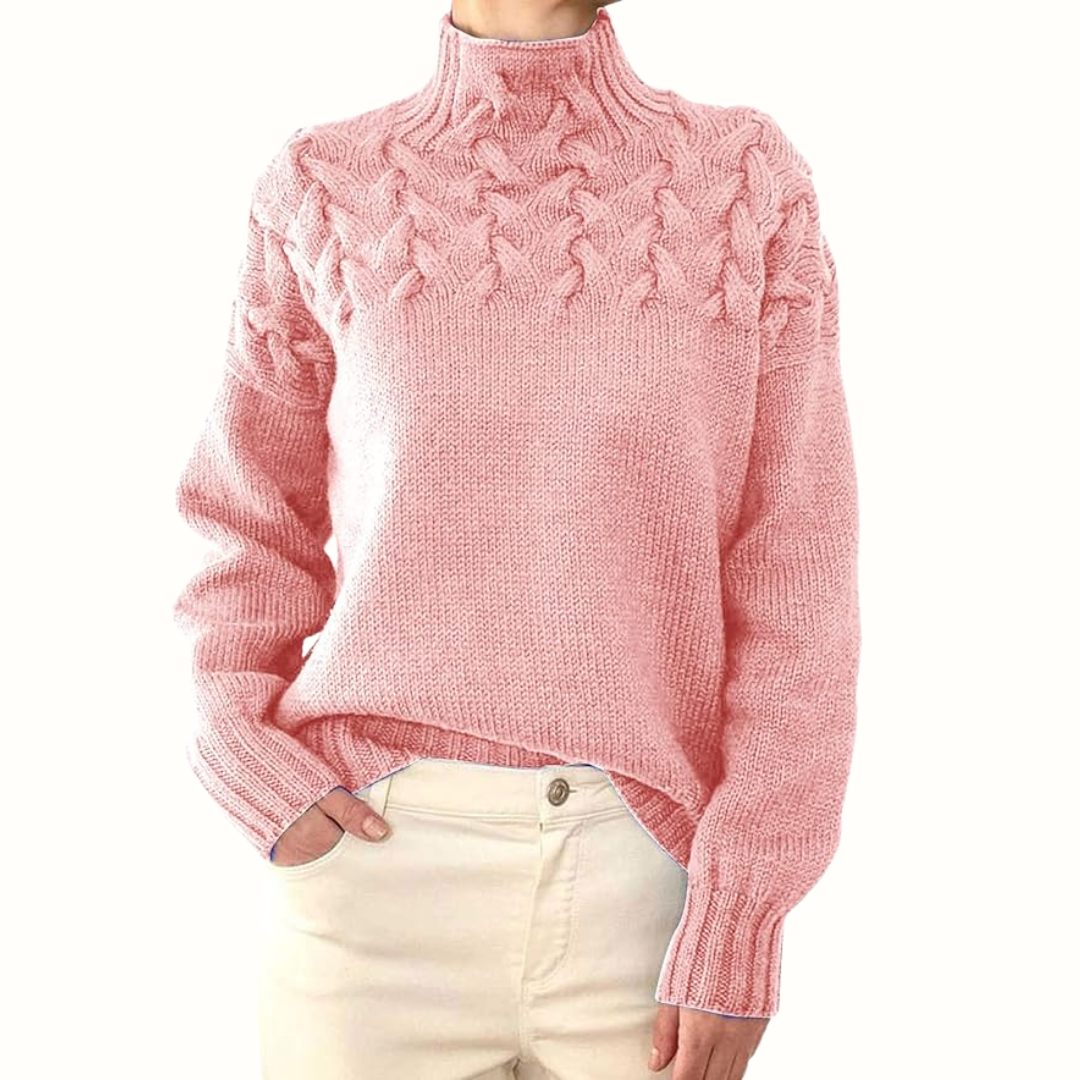 Mila - Comfortable Knit Sweater