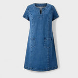 Julia | Mekana Denim Dress