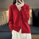 Odessia - Elegant Cashmere Cardigan