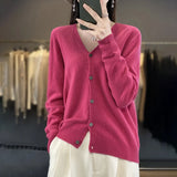 Odessia - Elegant Cashmere Cardigan