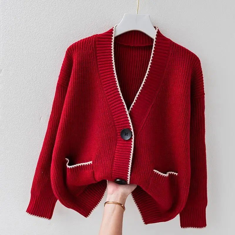 Ly | Stilizovani oversized pleteni bezrukavnik