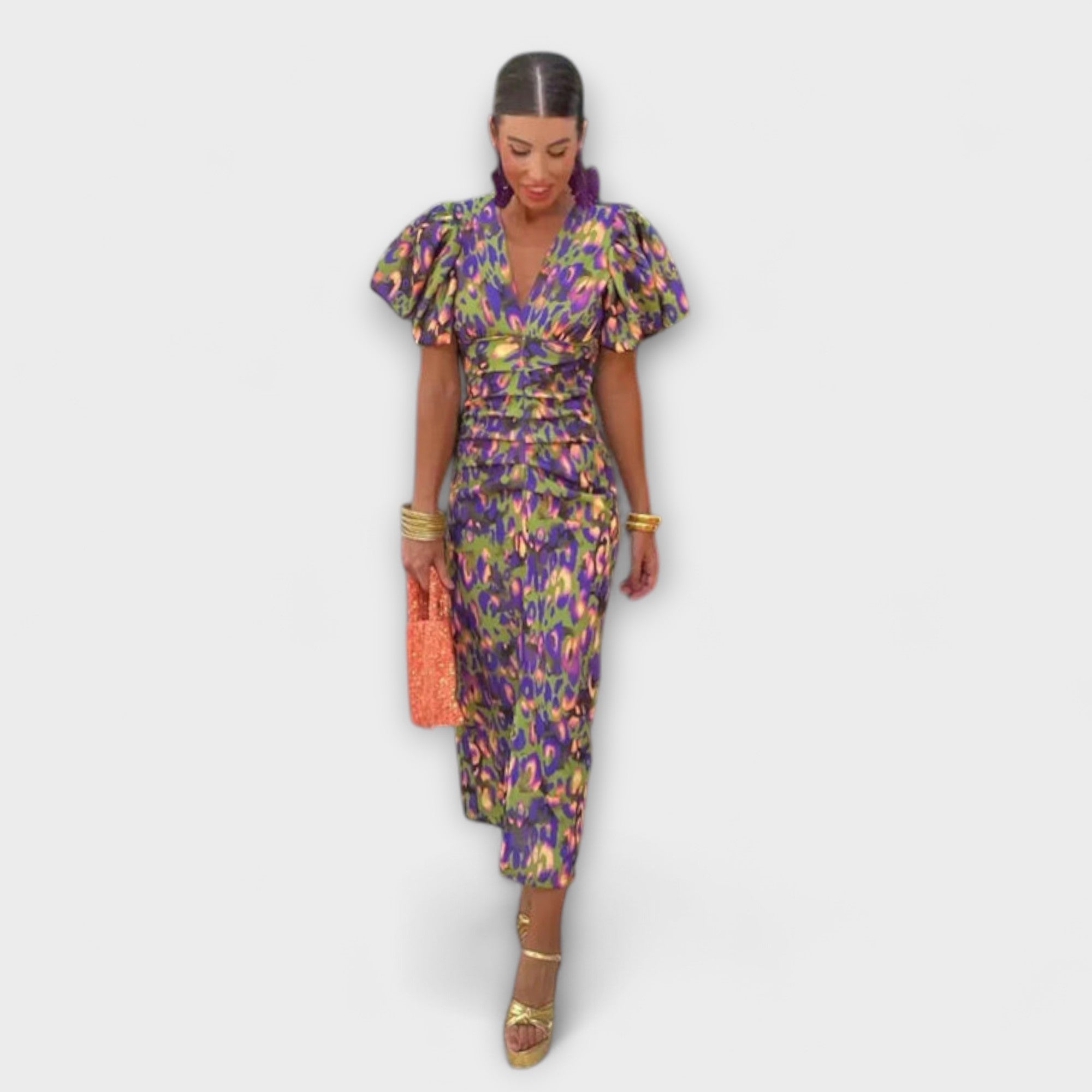 Vanessa | Elegantna haljina s V-izrezom