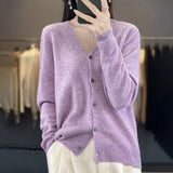 Odessia - Elegant Cashmere Cardigan