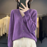 Odessia - Elegant Cashmere Cardigan
