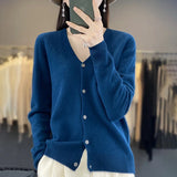 Odessia - Elegant Cashmere Cardigan