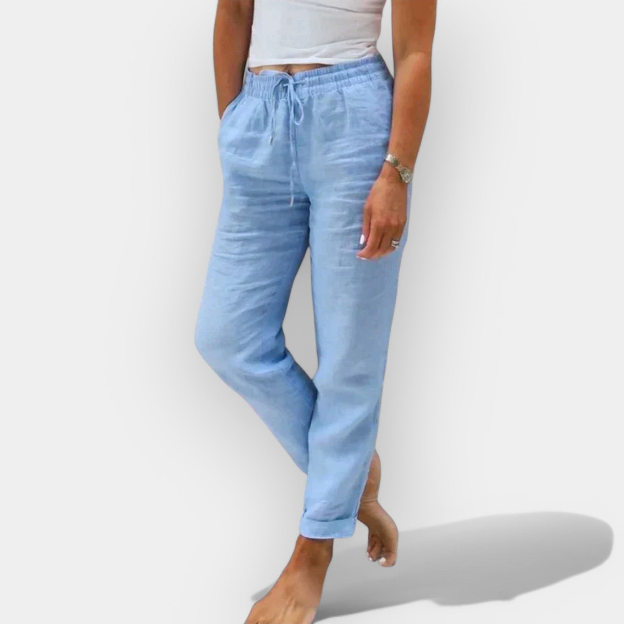 Diana | Lightweight Linen Summer Pants