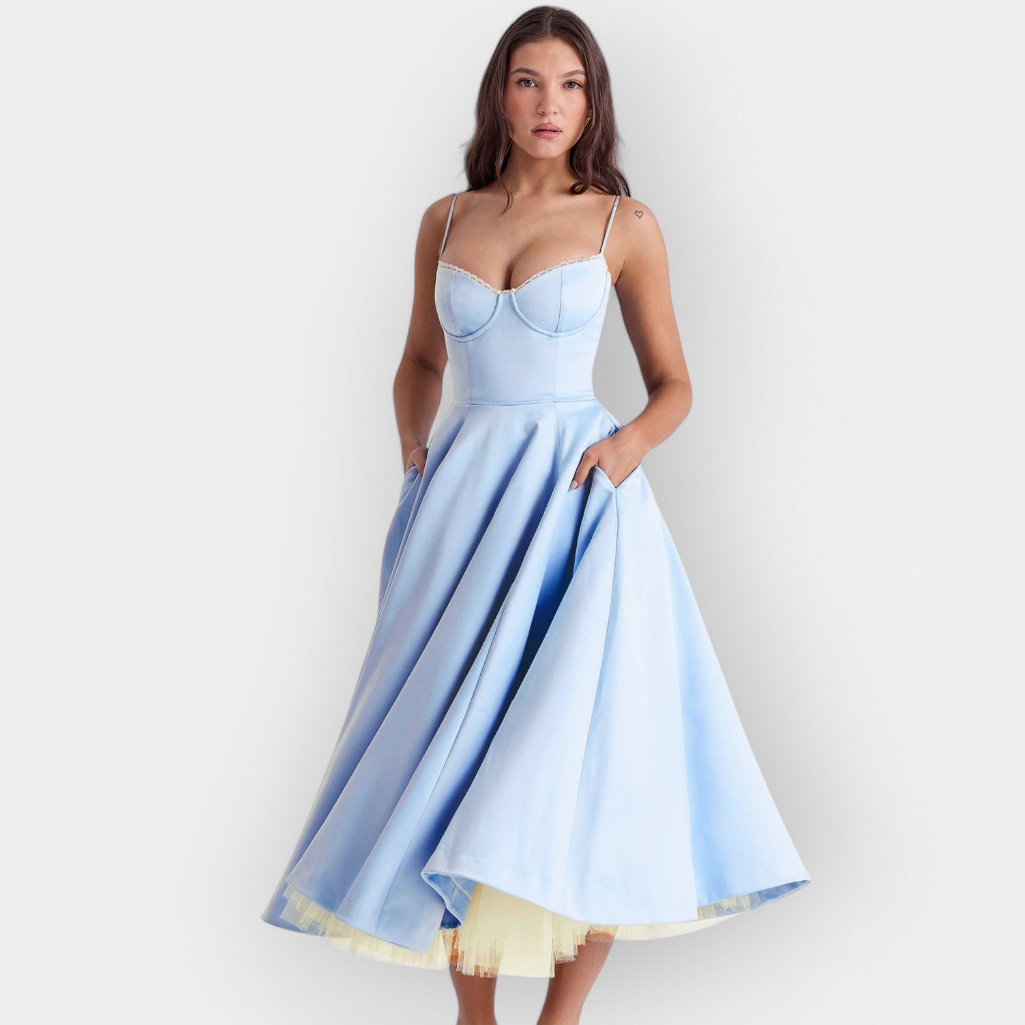 Olivia | Elegant Midi Dress