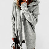 Moonika | Comfortable Knit Cardigan with Hood
