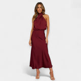 Zoe | Maksikleid mit freiliegenden Schultern