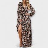 Irina | Lillelise Patterned Maxi Dress