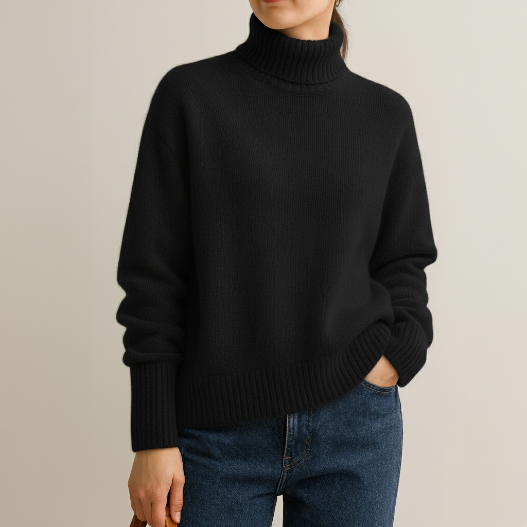 Candice - Mekani Oversize Pulover od Kašmira