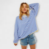 Maarja | Prugasti Oversized Sweater