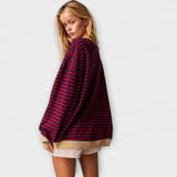 Maarja | Prugasti Oversized Sweater