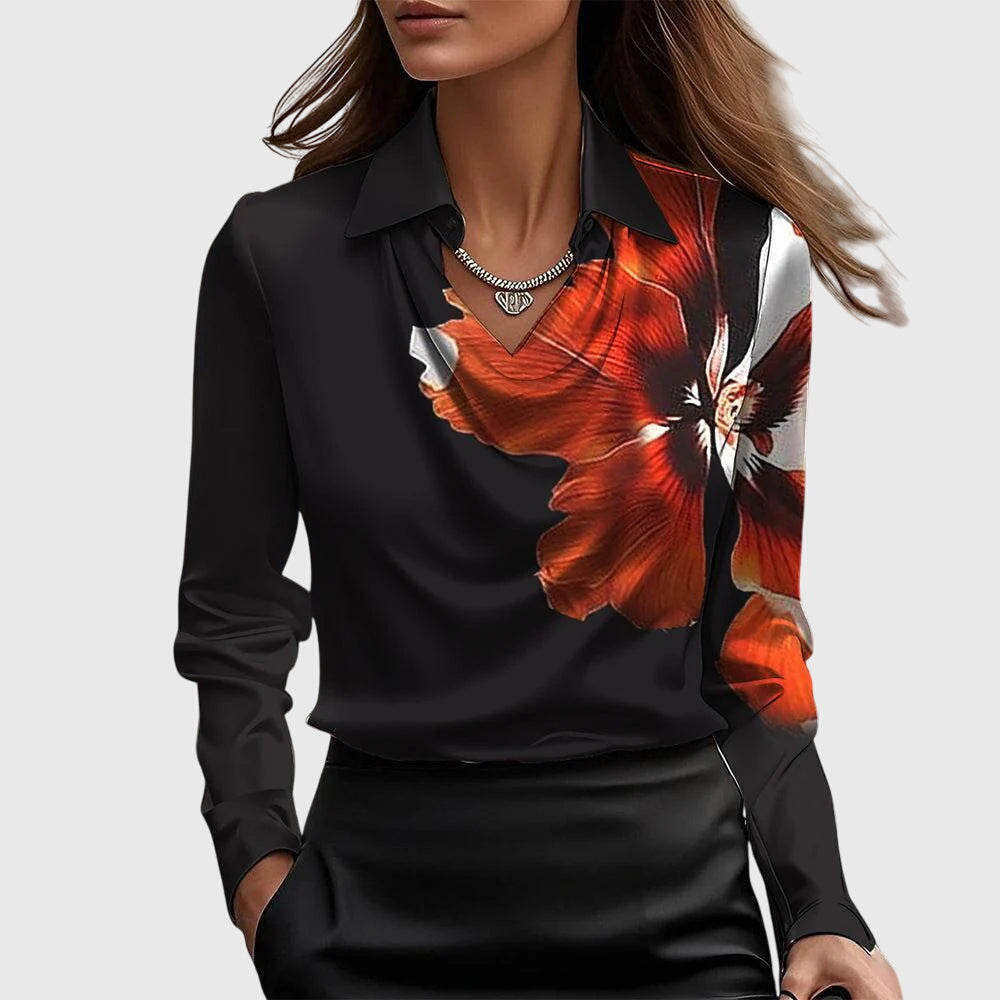 Brooklyn - Elegant Satin Blouse