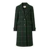 Florencia™ | Retro Uređeni Karirani Tweed Kaput
