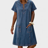 Julia | Mekana Denim Dress