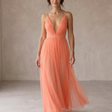 Ginevra | Maxi Haljina Luce Corallo