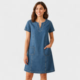 Julia | Mekana Denim Dress