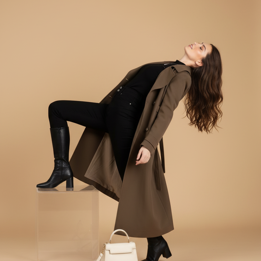 Luisa™ | Elegant Trench Coat