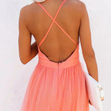 Ginevra | Maxi Haljina Luce Corallo