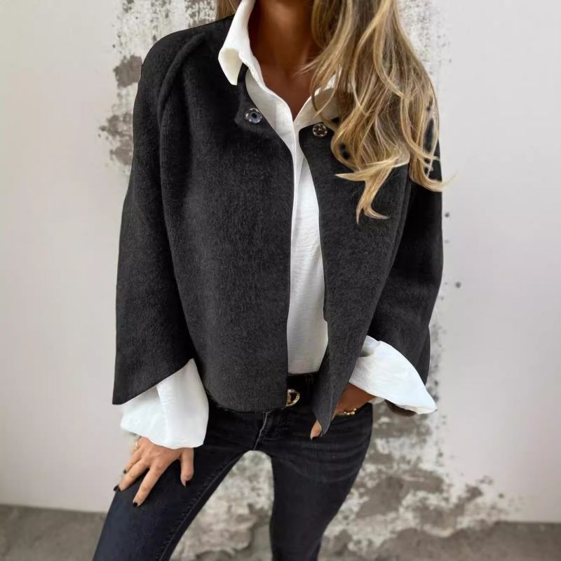 Elise - Kratki Kaput sa Elegantnim Rukavima