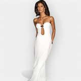 Matilde | Maxi Halter-Free Dress